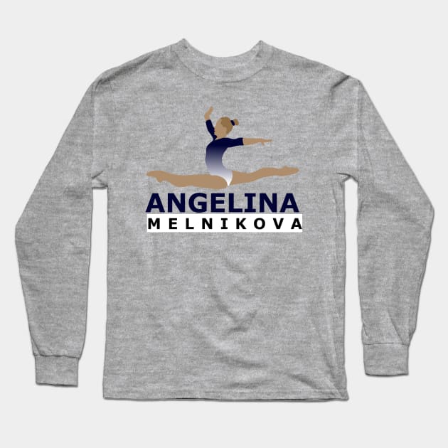 Angelina Melnikova Long Sleeve T-Shirt by GymFan